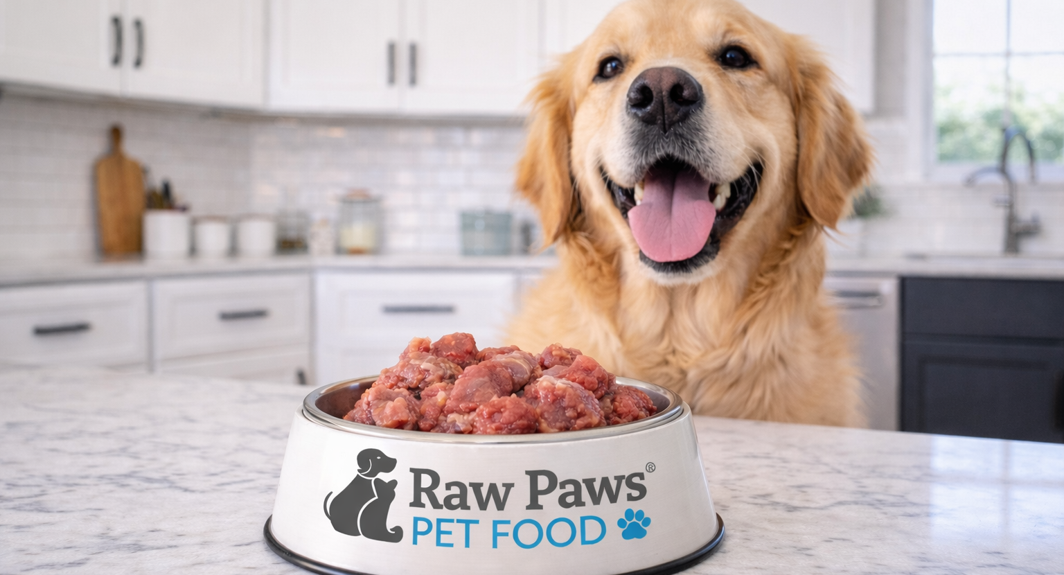 Raw Paws Pet Food logo