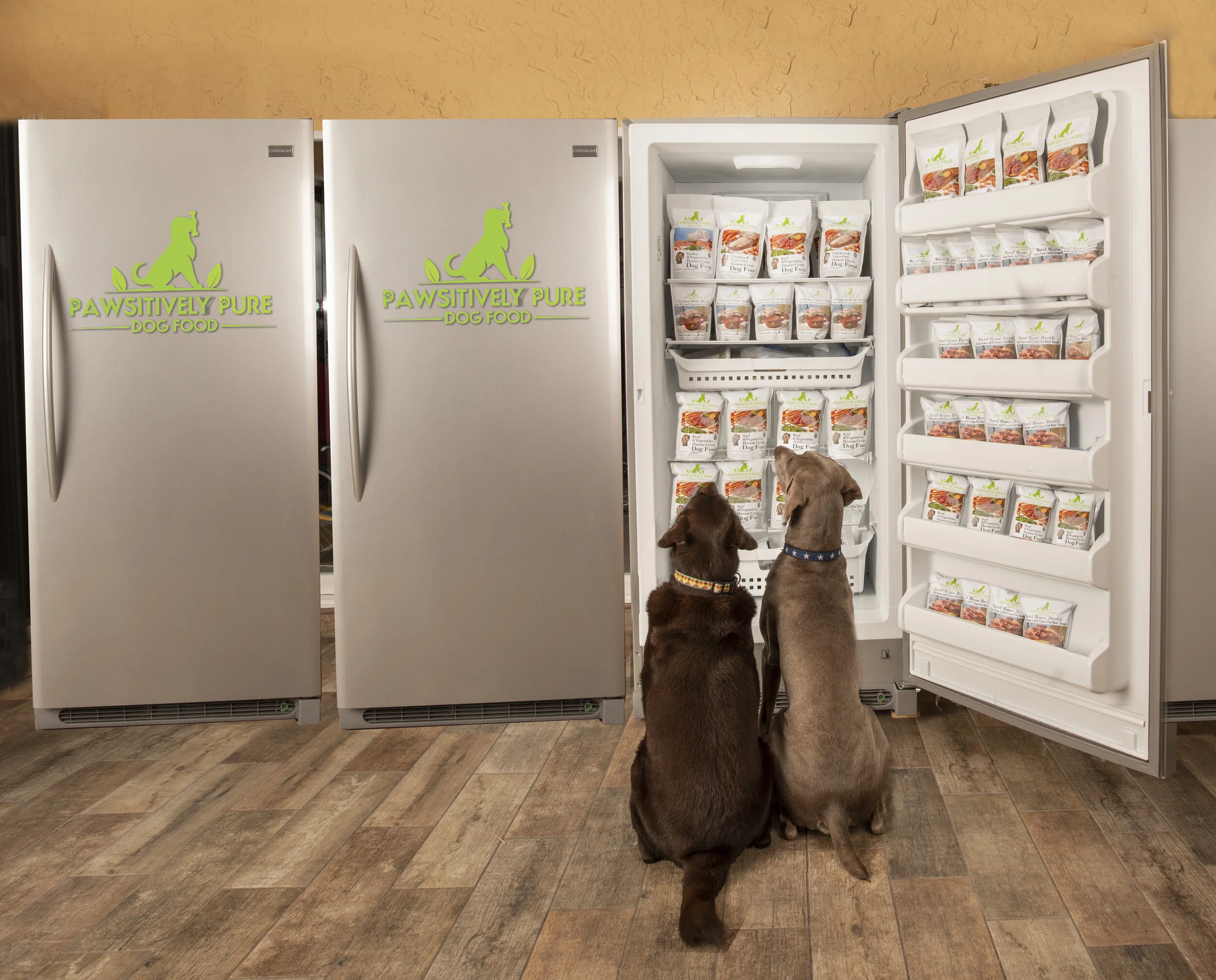 Pawsitively Pure Dog Food logo