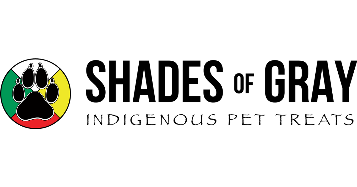 Shades of Gray Indigenous Pet Treats logo