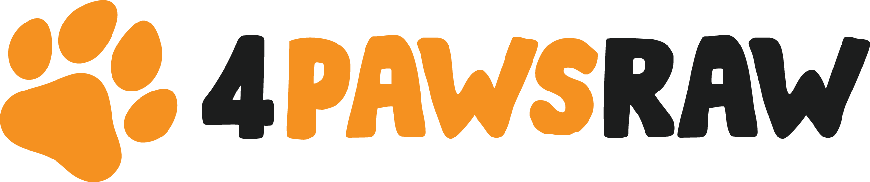 4PawsRaw logo
