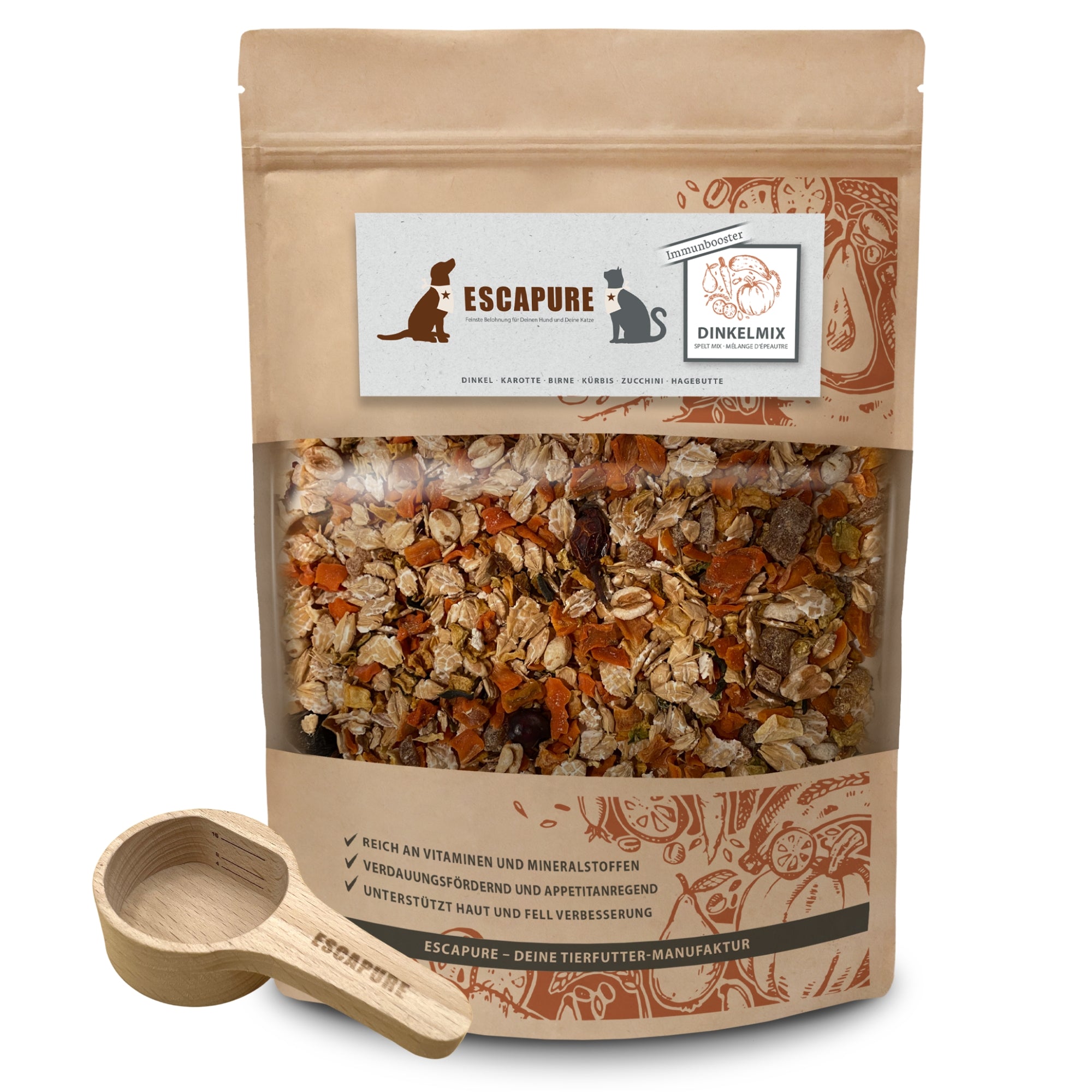 Dinkelmix mit Gemüse