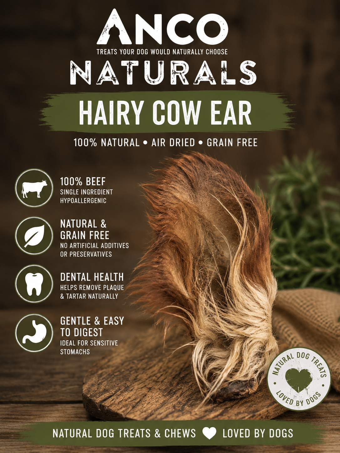 Hairy Cow Ears