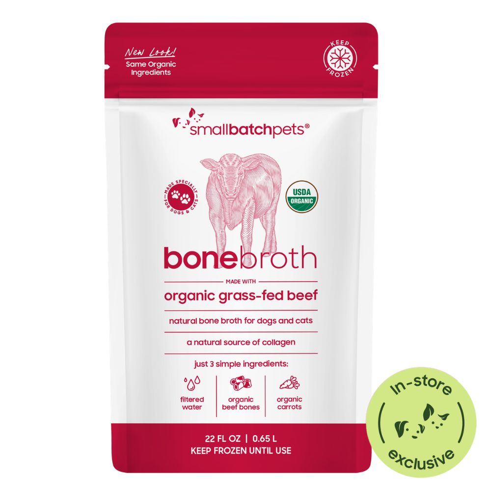 Frozen Organic Beef Bone Broth