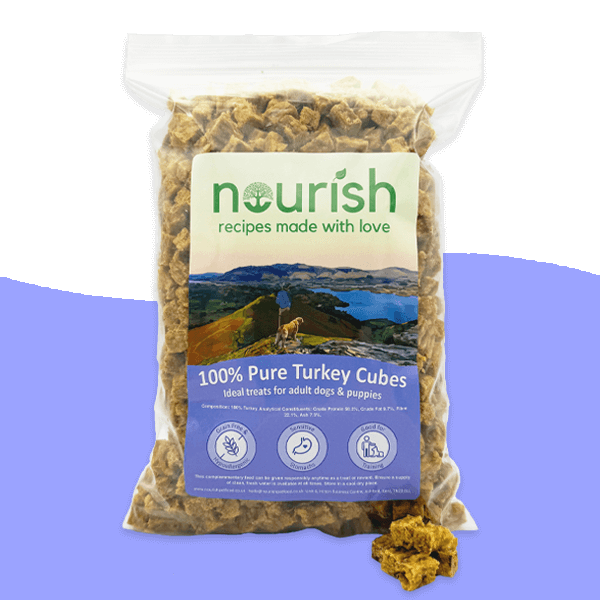 100% Pure Turkey Cubes