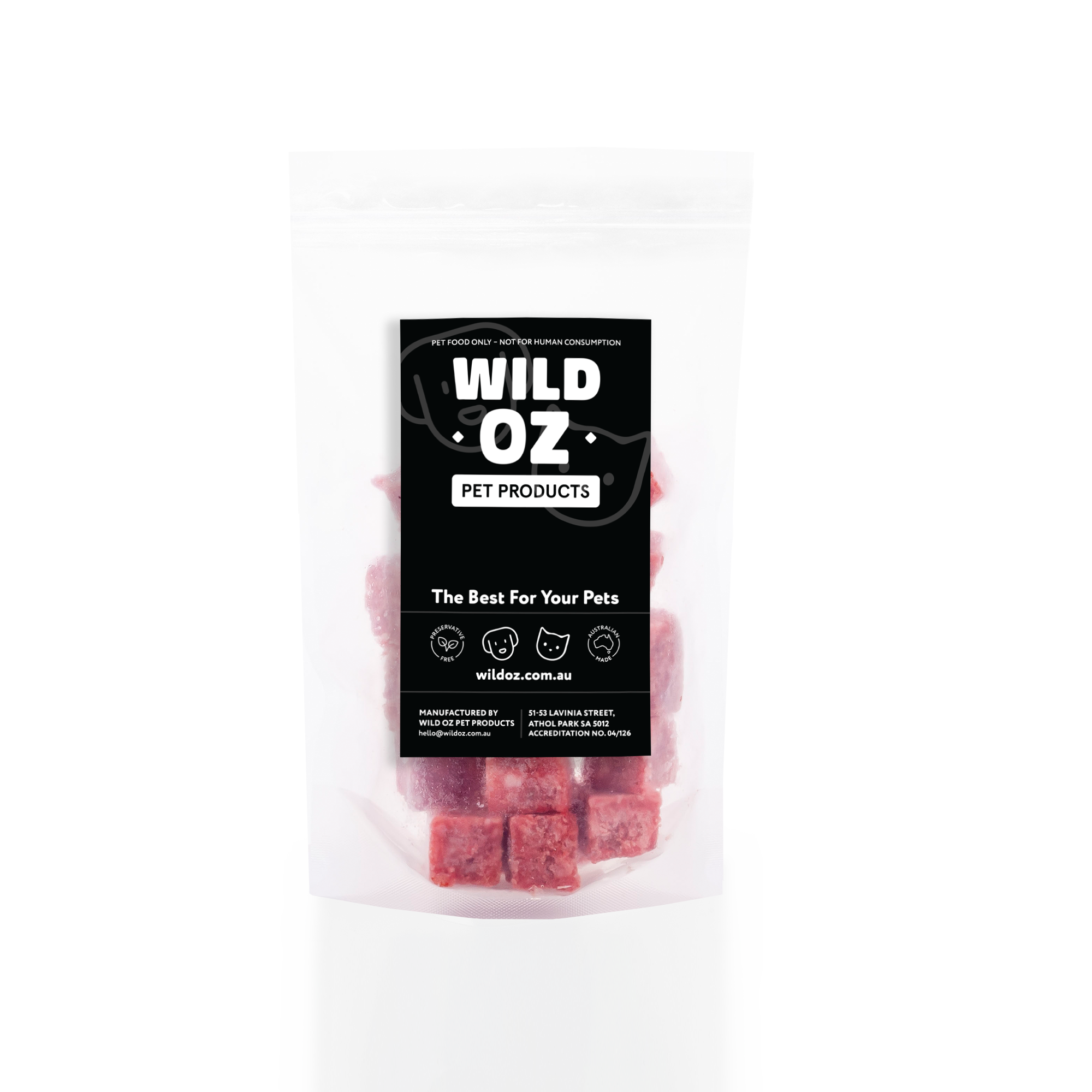 Naked Pet Meat Cubes