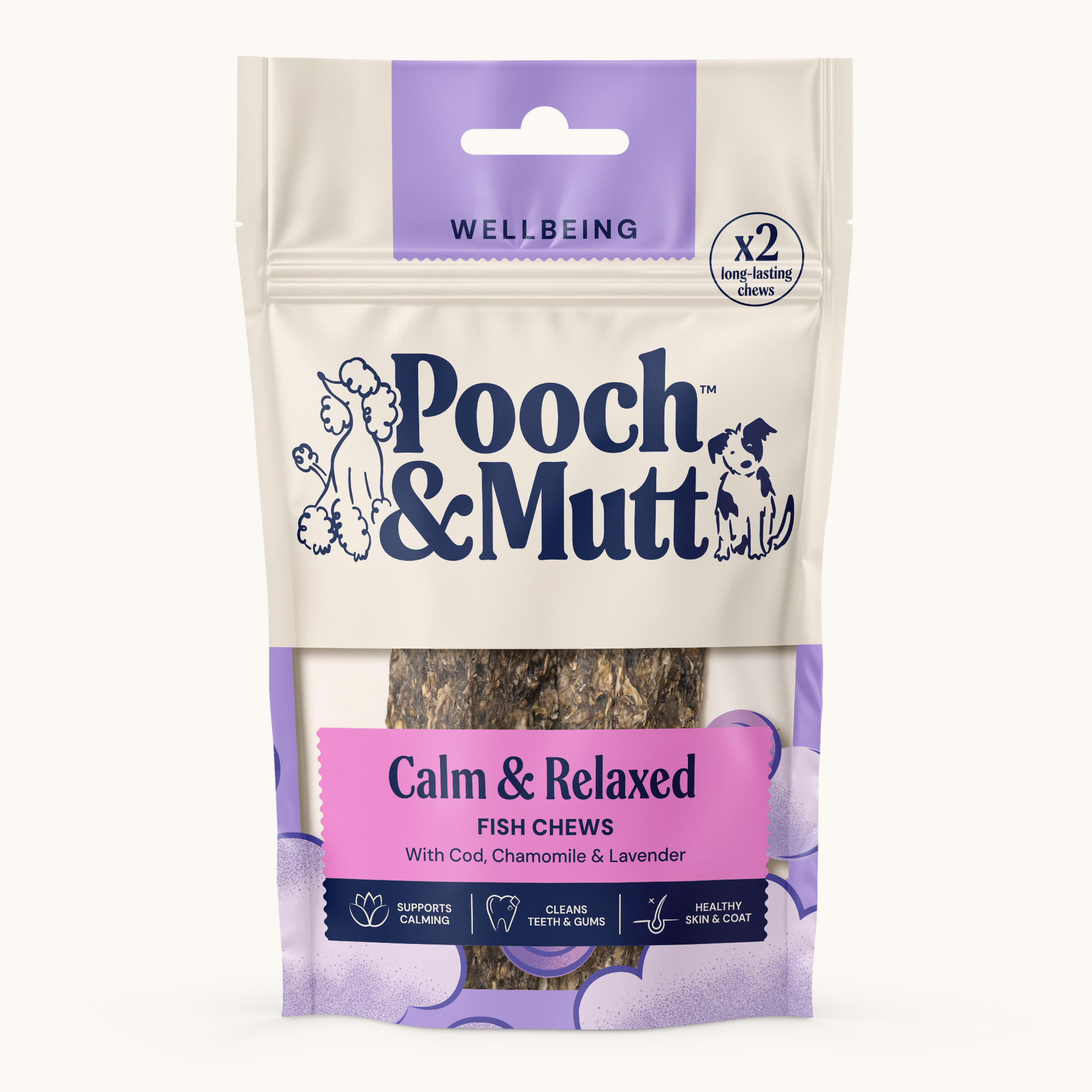Calming Fish Hide Chews