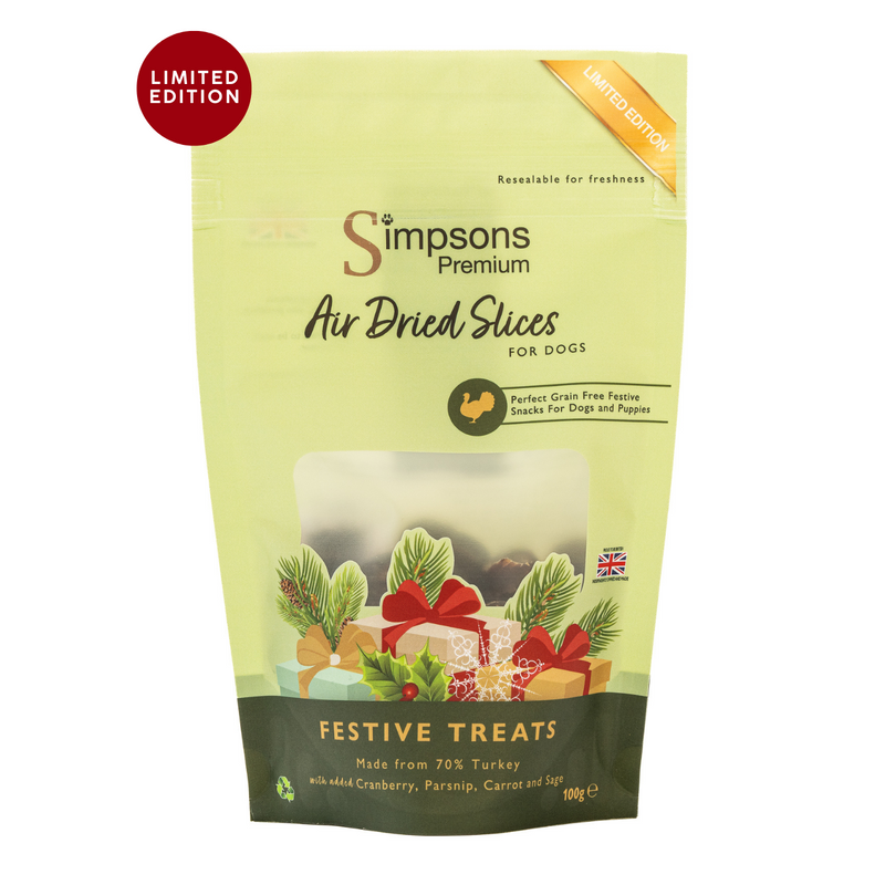 Air Dried Festive Sliced Dog Treats