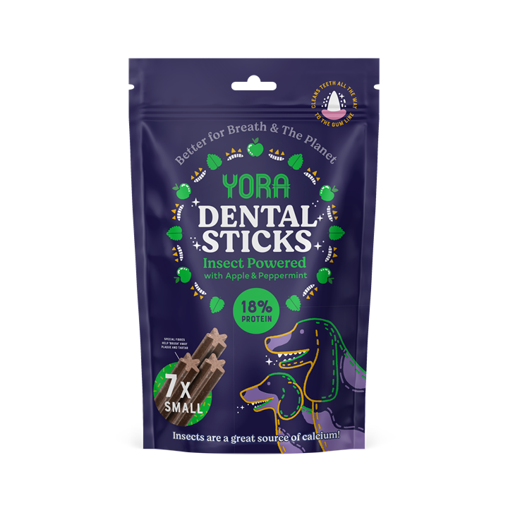 Insect Based Dental Sticks for Small / Medium Breed Dogs