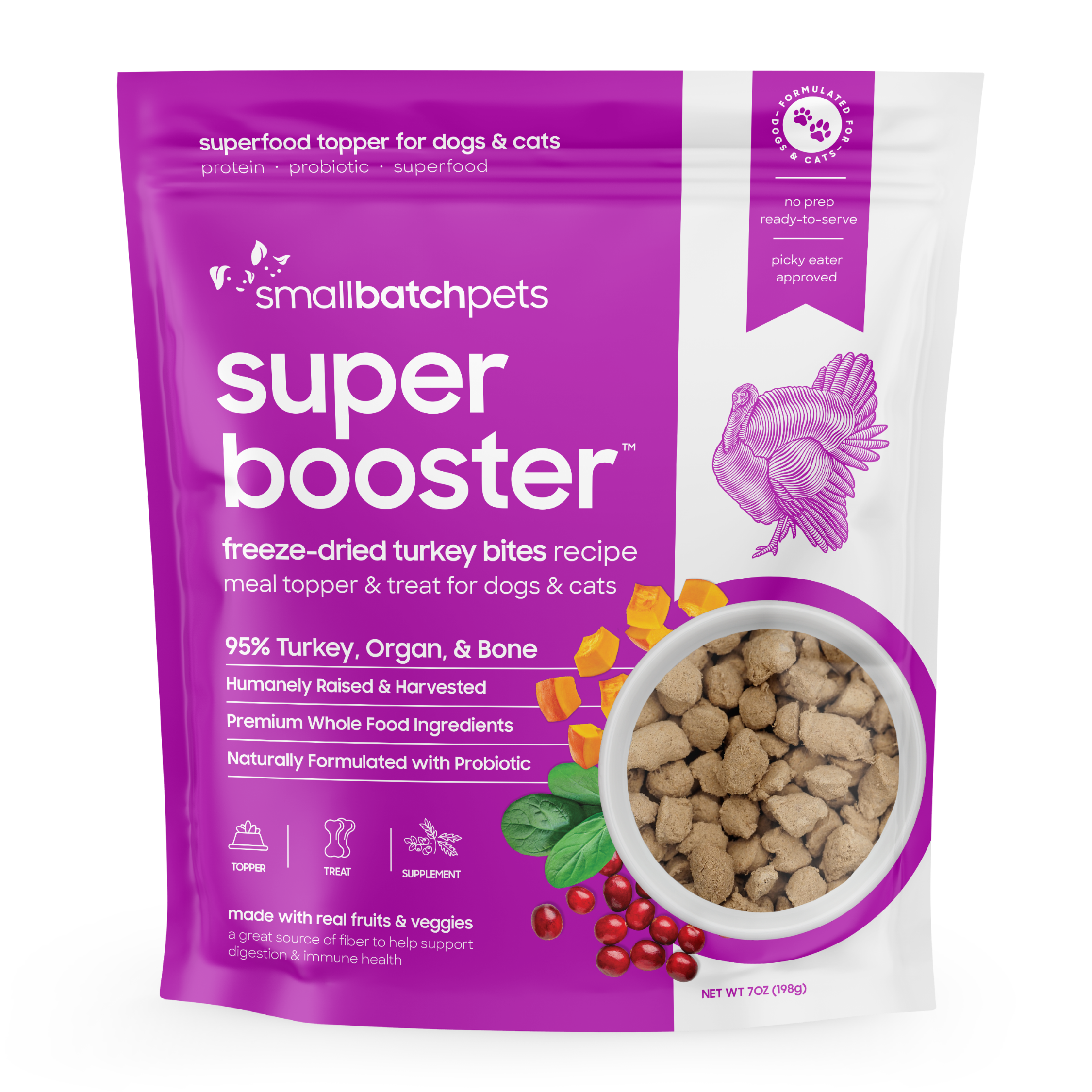 Freeze-Dried Turkey Super Boosters