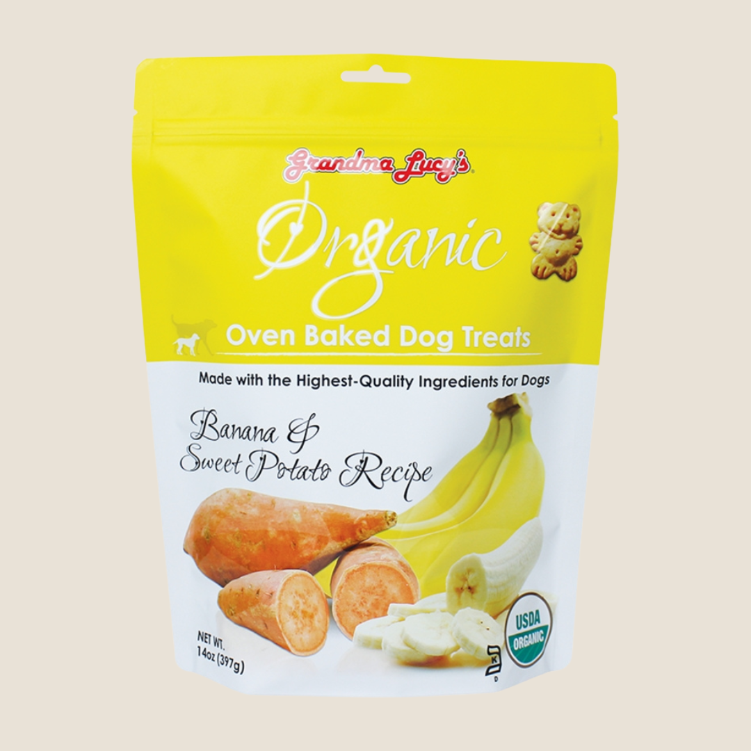 Organic Baked Banana & Sweet Potato Treats
