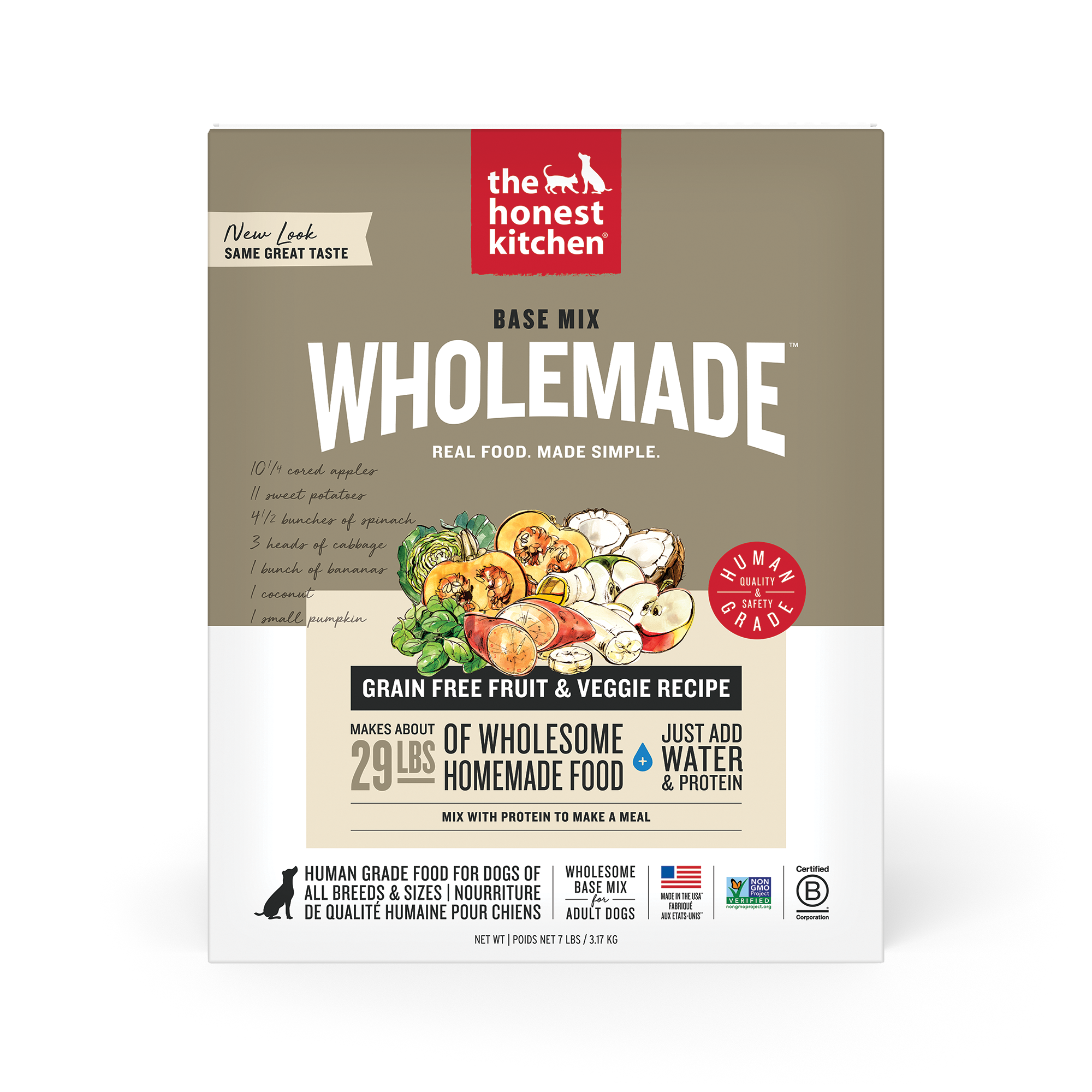 Grain Free Fruit & Veggie Base Mix
