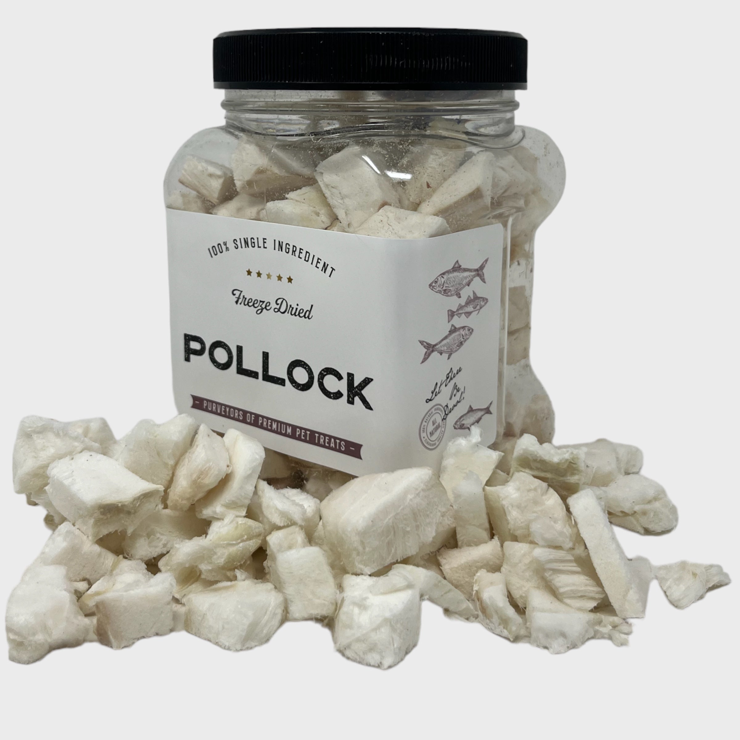 Single Ingredient Pollock Dog Treat