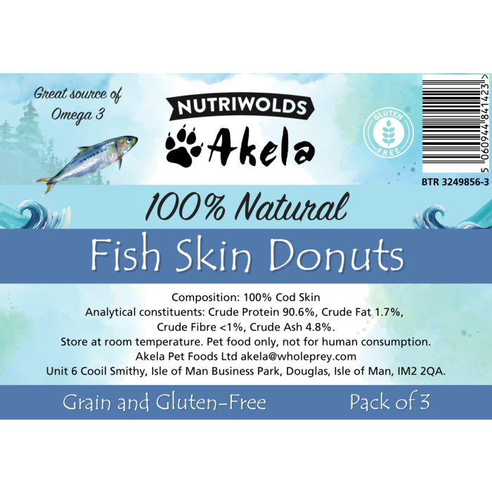 Fish Skin Donuts 3 Pack