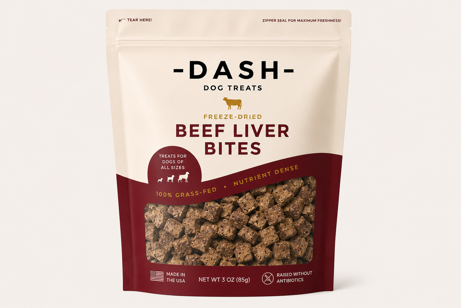 Freeze-Dried Beef Liver Bites