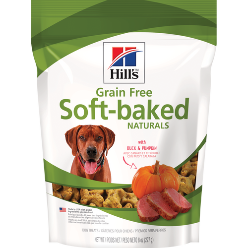 Grain Free Soft-Baked Naturals with Duck & Pumpkin Dog Treats