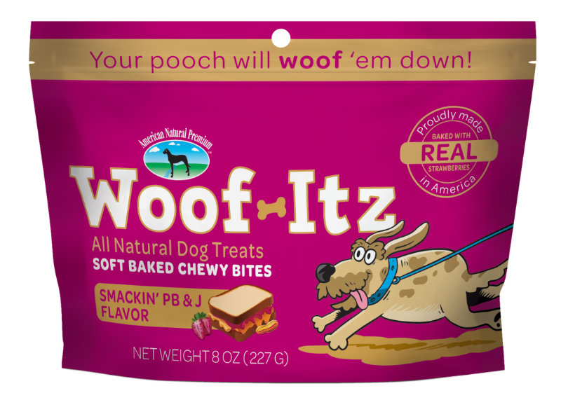 Woof-Itz Smackin' PB & J