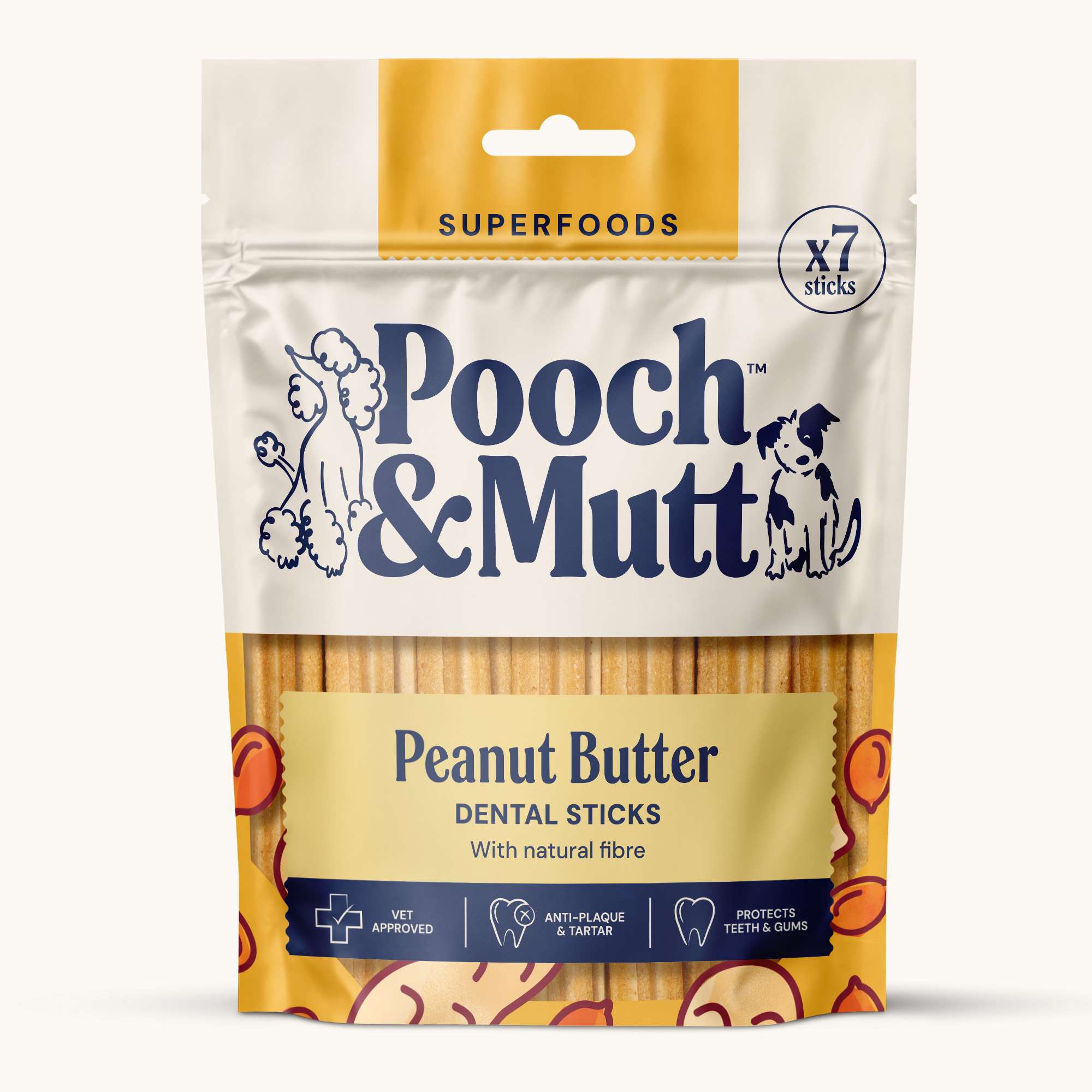 Peanut Butter Dental Sticks