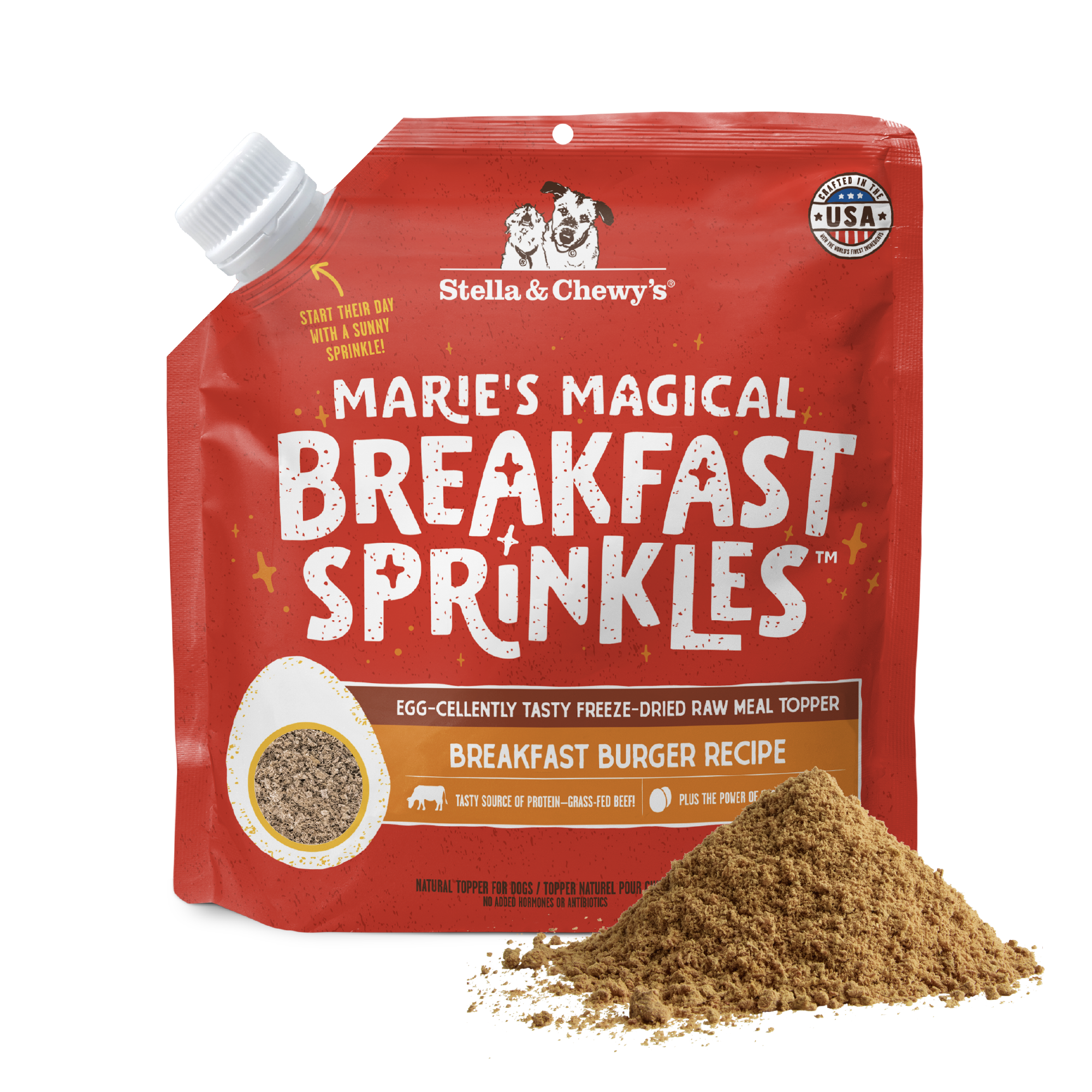 Marie’s Magical Breakfast Sprinkles Breakfast Burger