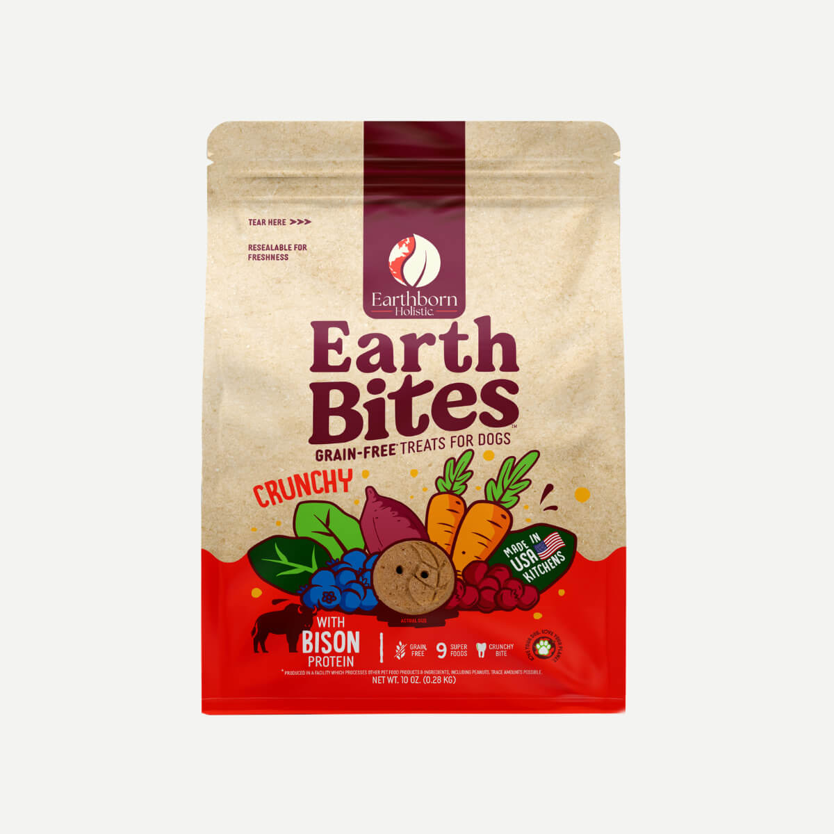 EarthBites Crunchy Bison Meal Recipe