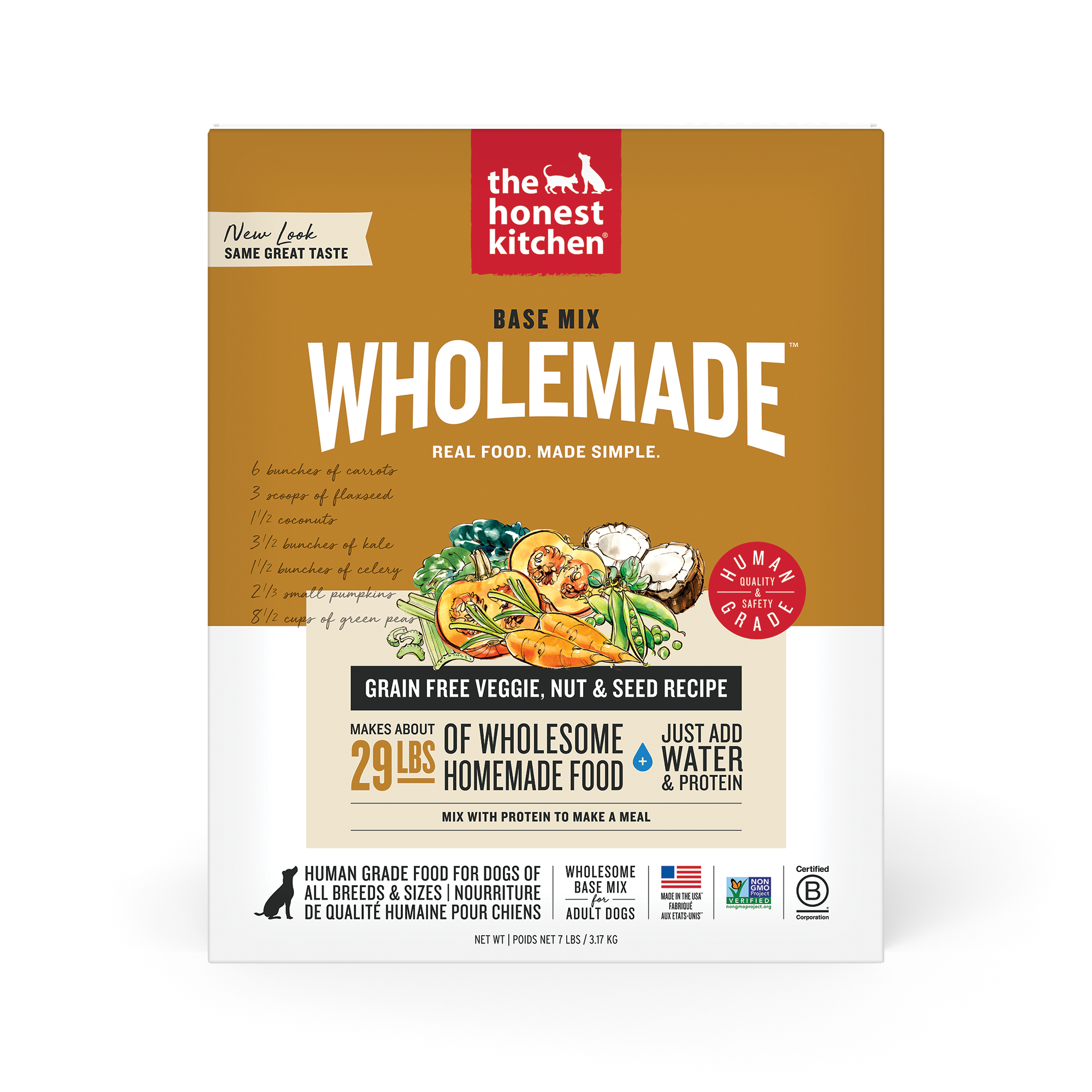 Wholemade Grain Free Veggie, Nut & Seed Base Mix