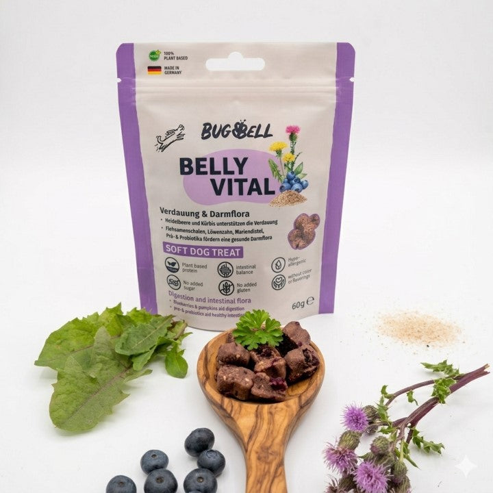 Weiche Hundeleckerli BellyVital - Verdauung & Darmflora