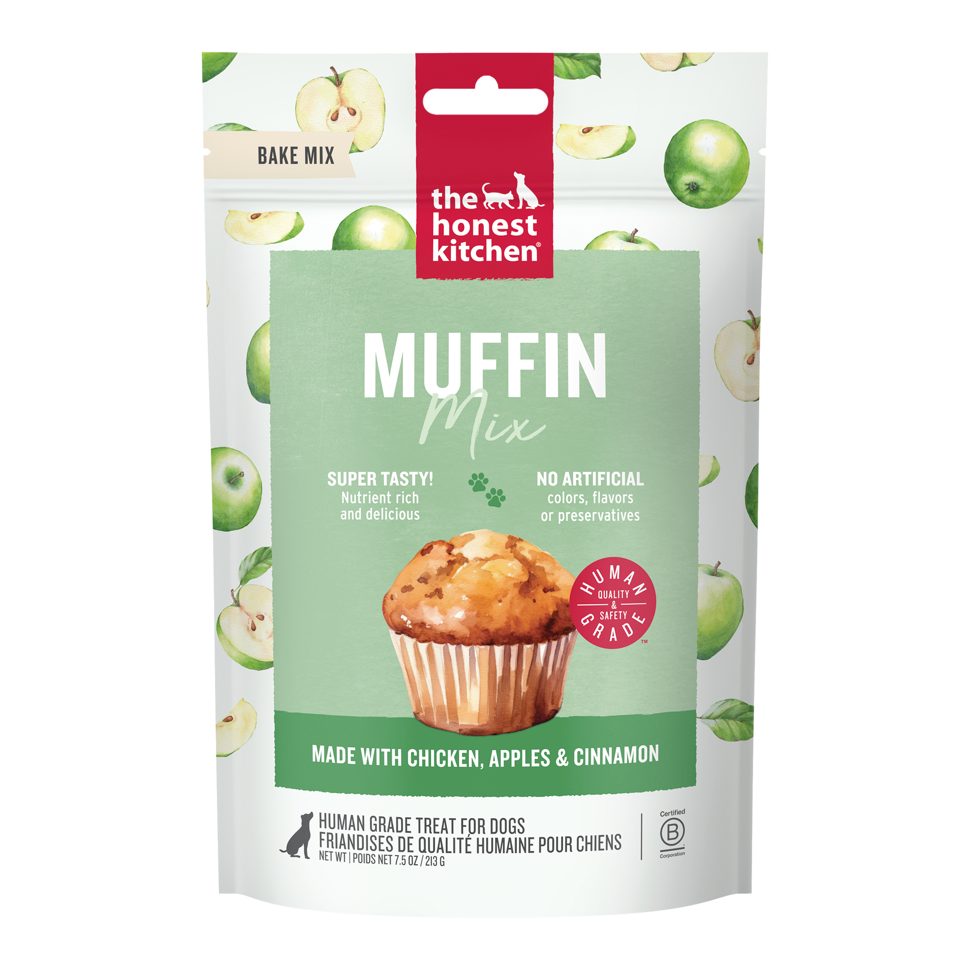 Muffin Mix made with Chicken, Apples & Cinnamon