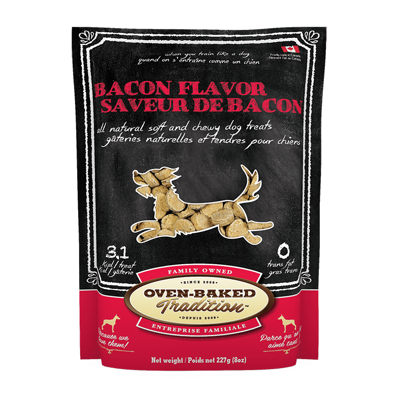 All natural soft & chewy treats for dogs – Bacon