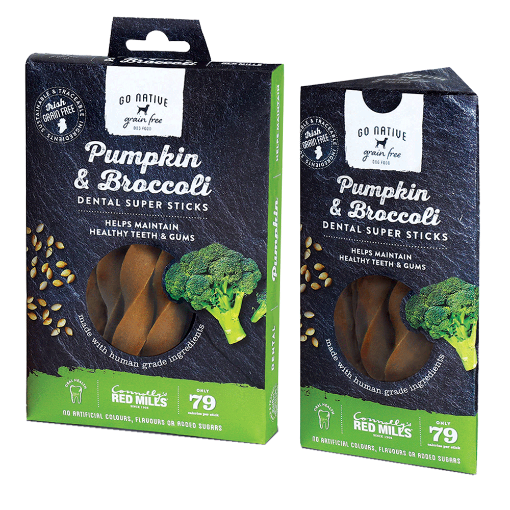 Dental Super Sticks with Pumpkin & Broccoli