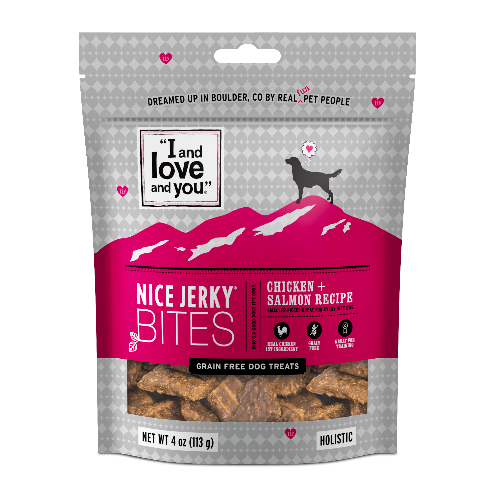 Nice Jerky Chicken & Salmon