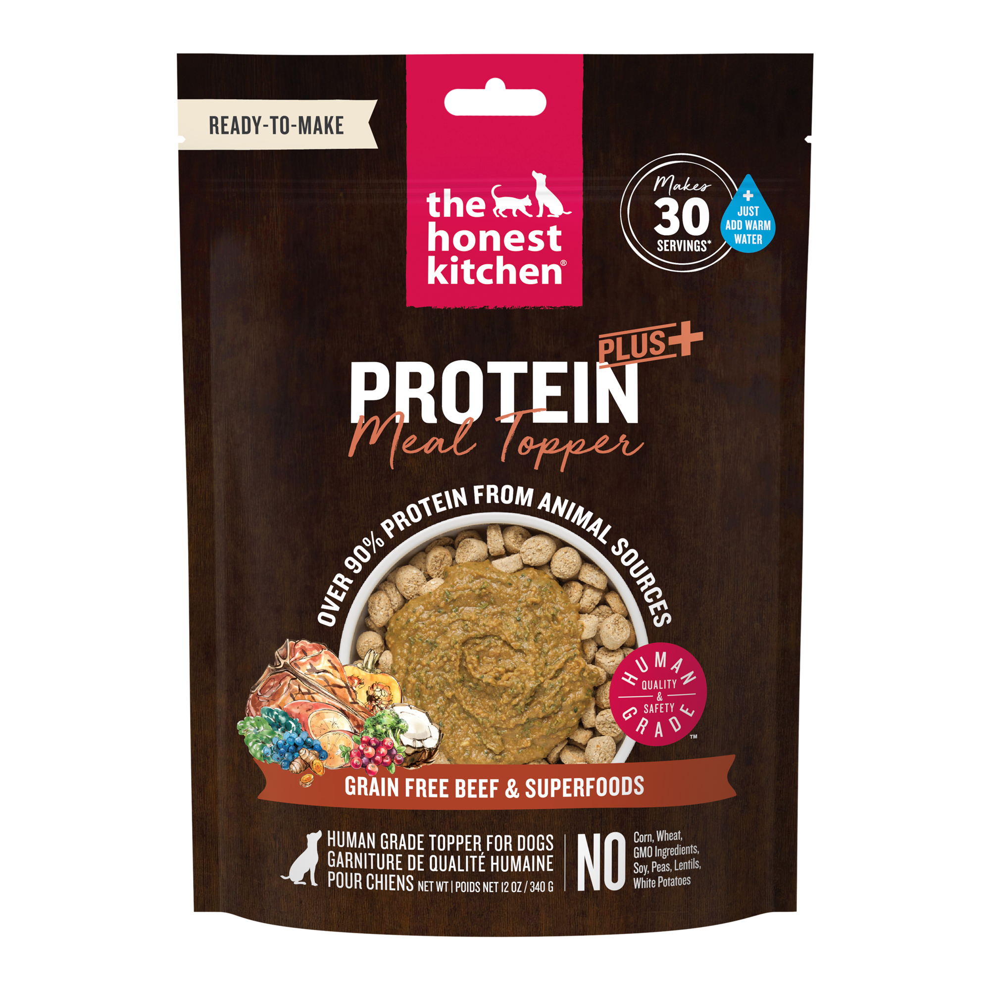 Protein Plus Grain Free Beef Topper