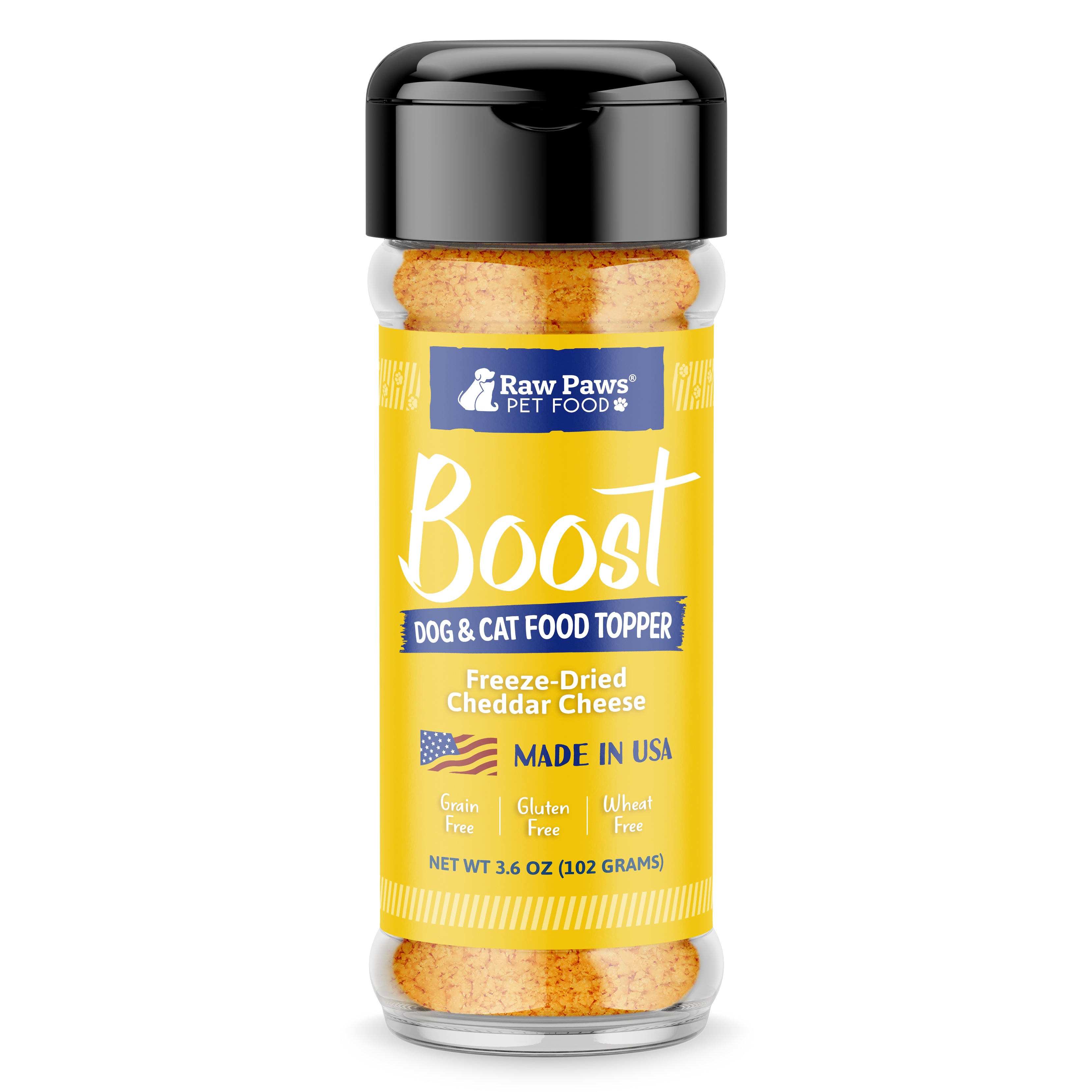 Boost Freeze Dried Wisconsin Cheddar Cheese Pet Food Topper