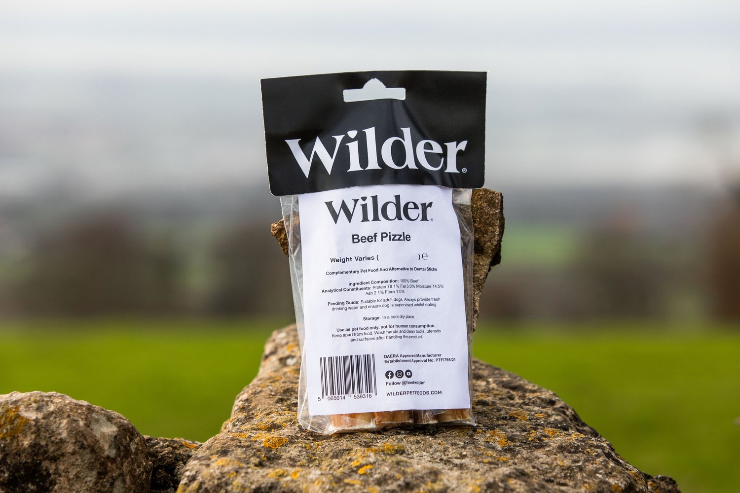 Wilder Beef Pizzle Natural Chews