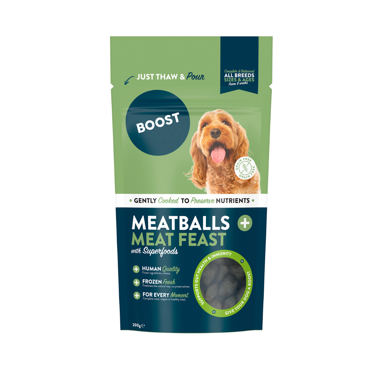 Meat Feast with Superfoods, Meatballs