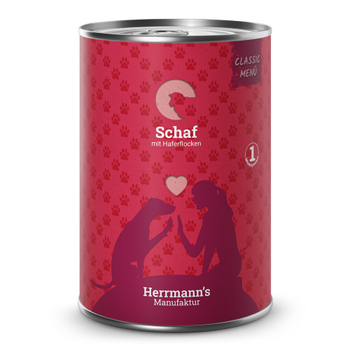 Schaf mit Haferflocken