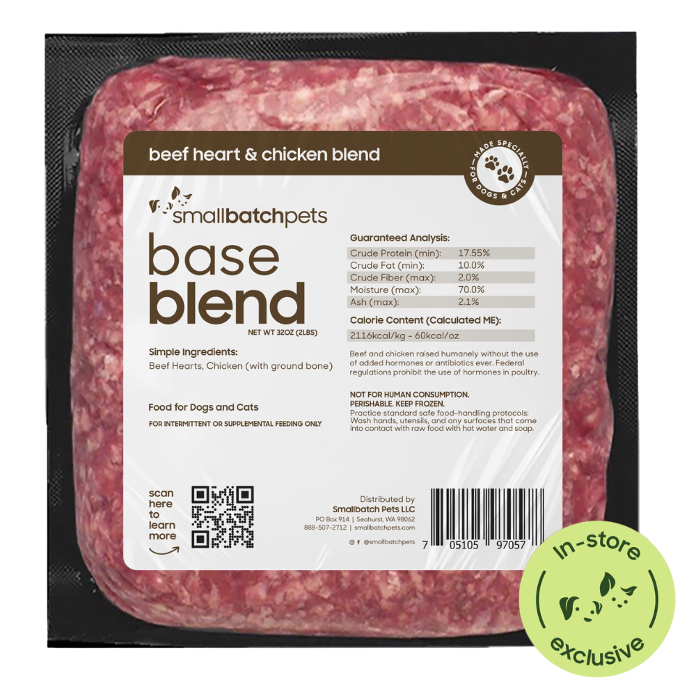 Beef Heart & Chicken Base Blend