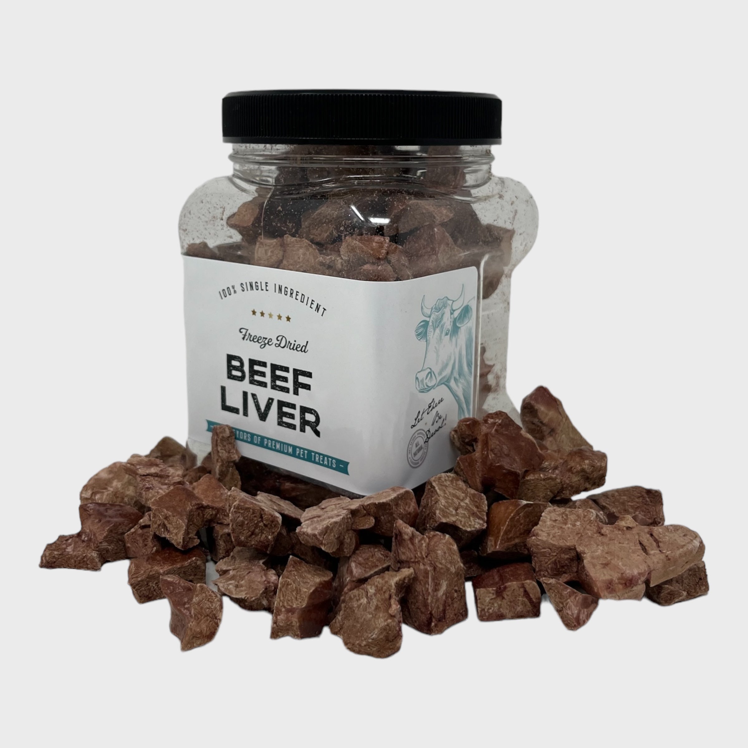 High Value Dog Treat, Single Ingredient Freeze Dried Liver