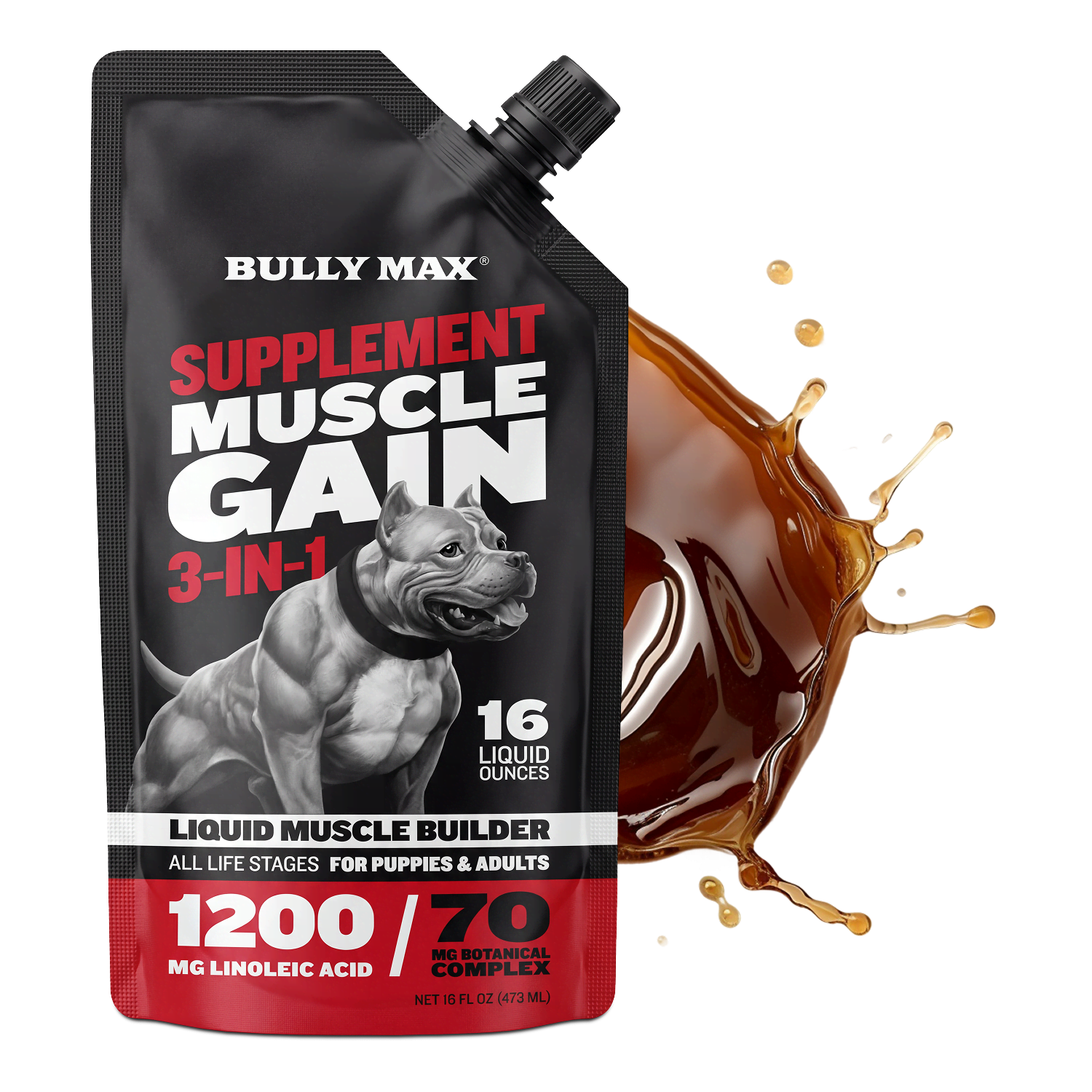 Liquid Muscle Gain Supplement