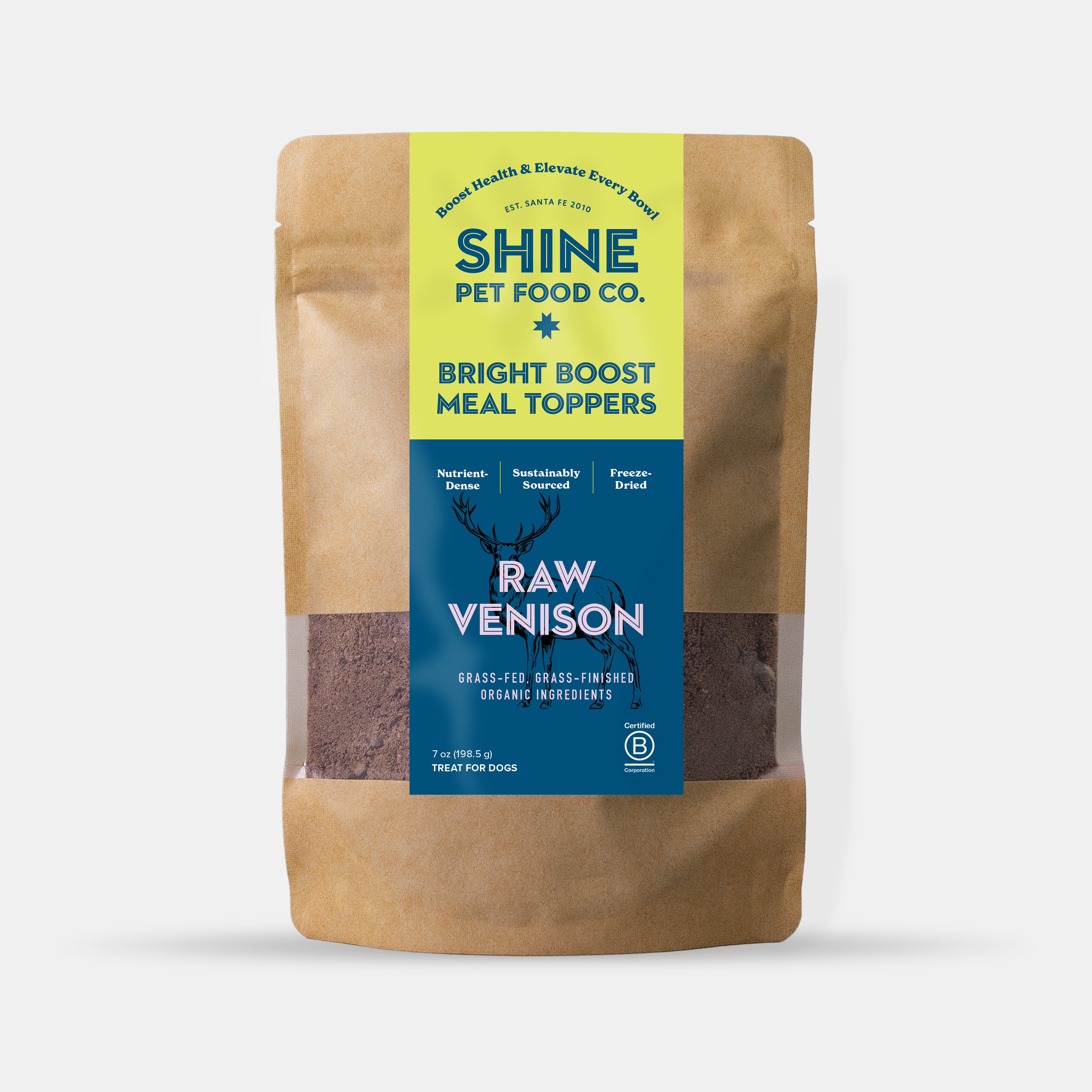 Bright Boost Meal Topper - Raw Venison