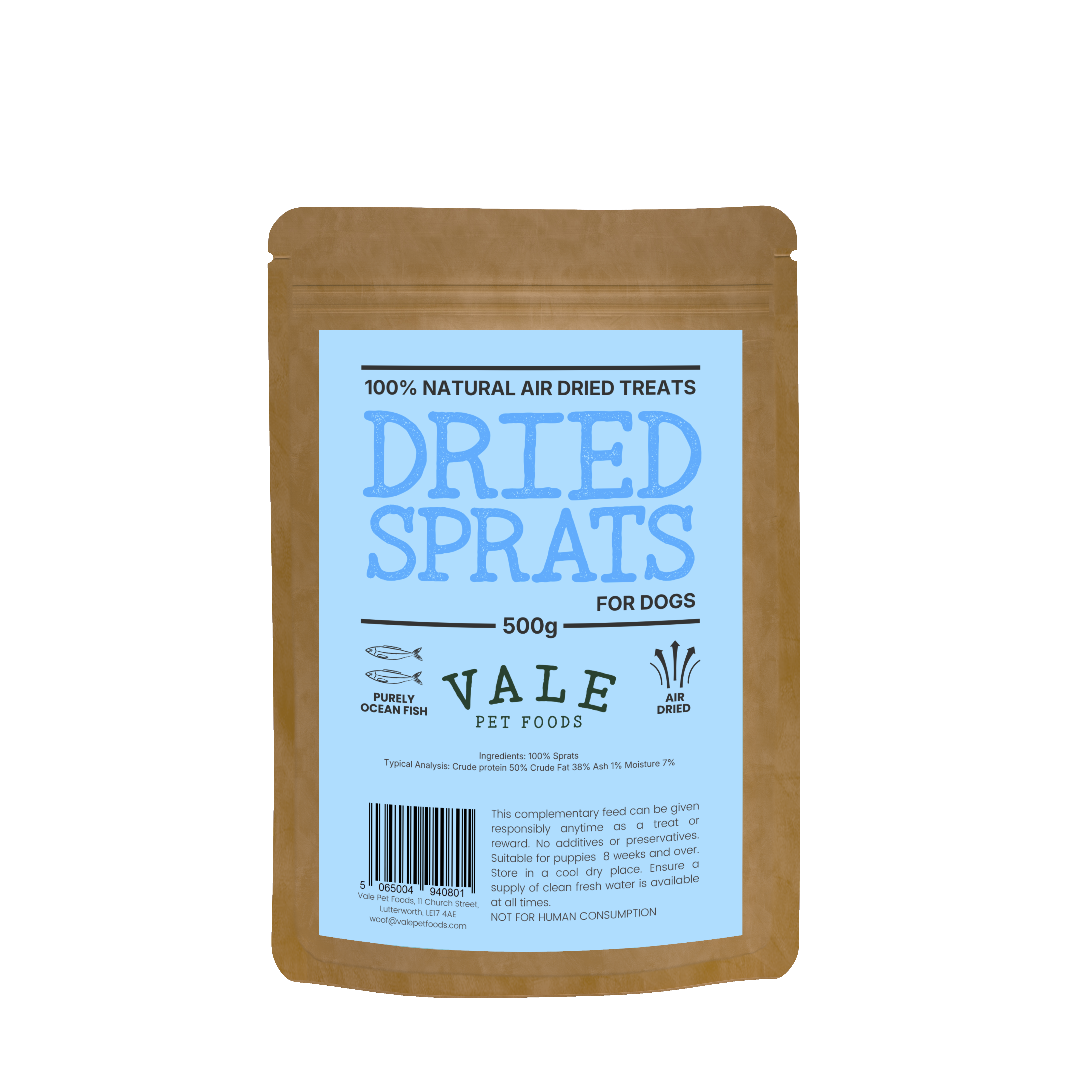 Dried Sprats Dog Treats