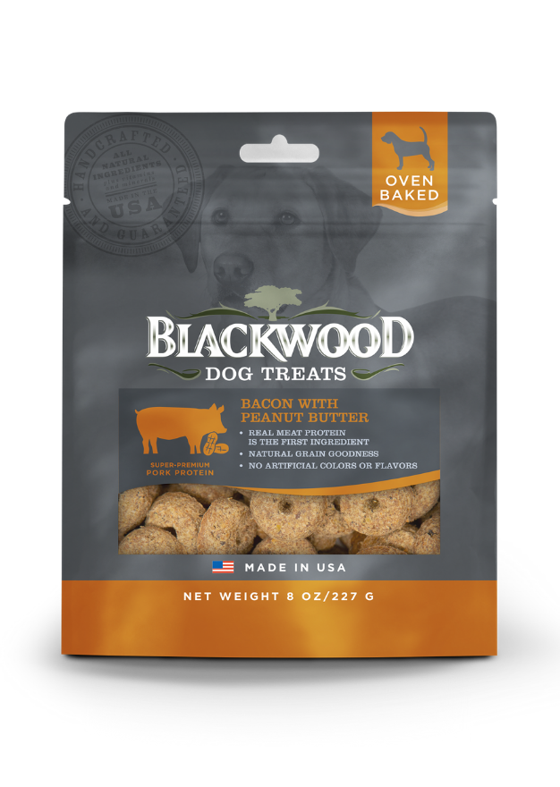 Bacon Dog Treats with Peanut Butter – Oven Baked