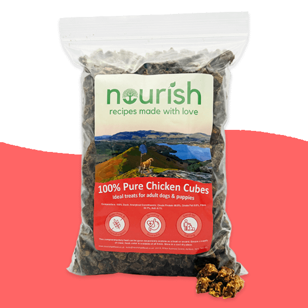 100% Pure Chicken Cubes