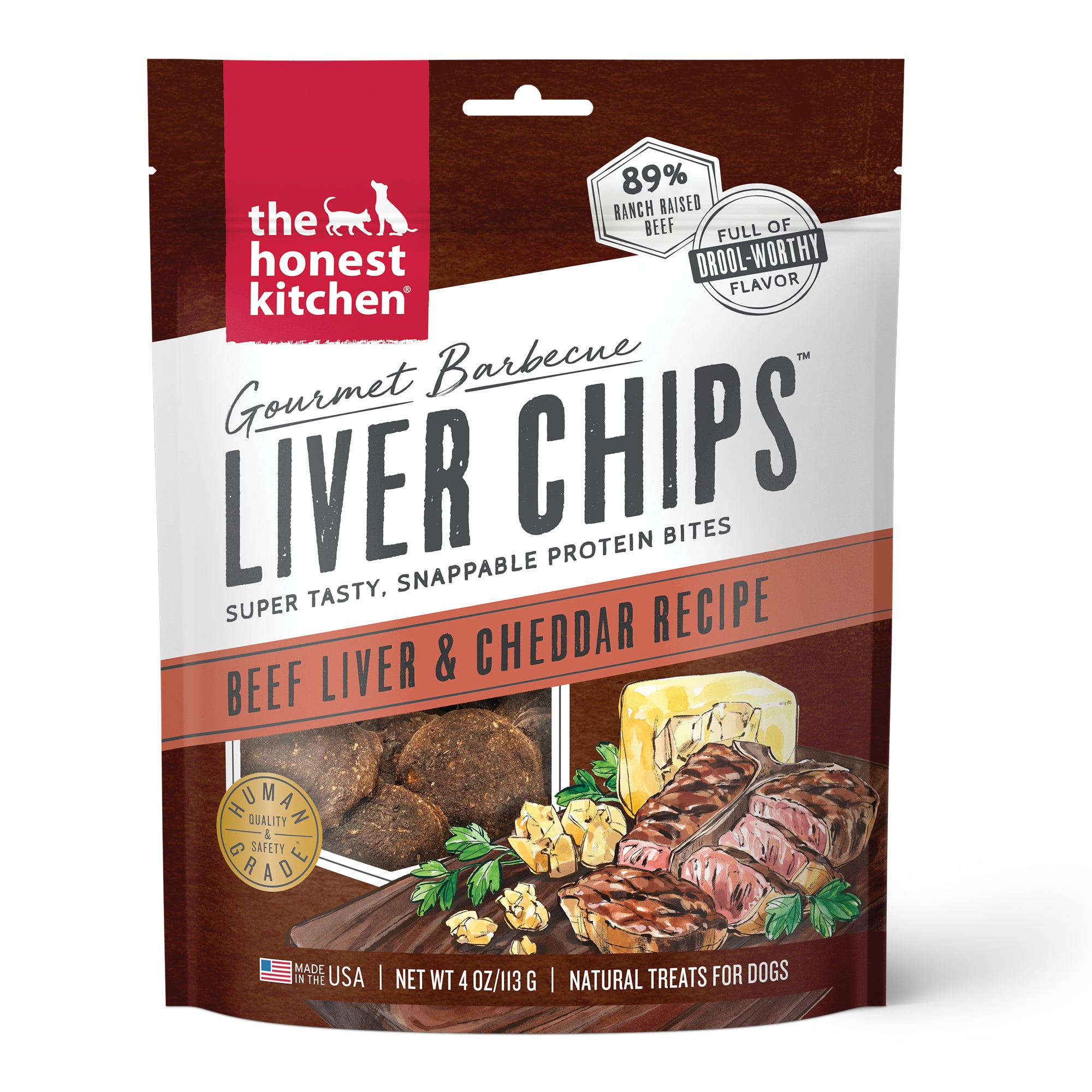 Gourmet Beef Liver & Cheddar Chips