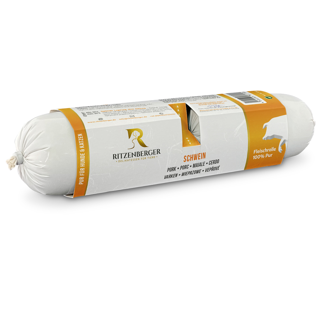 Pure Fleischrolle Duo-Rolls Schwein