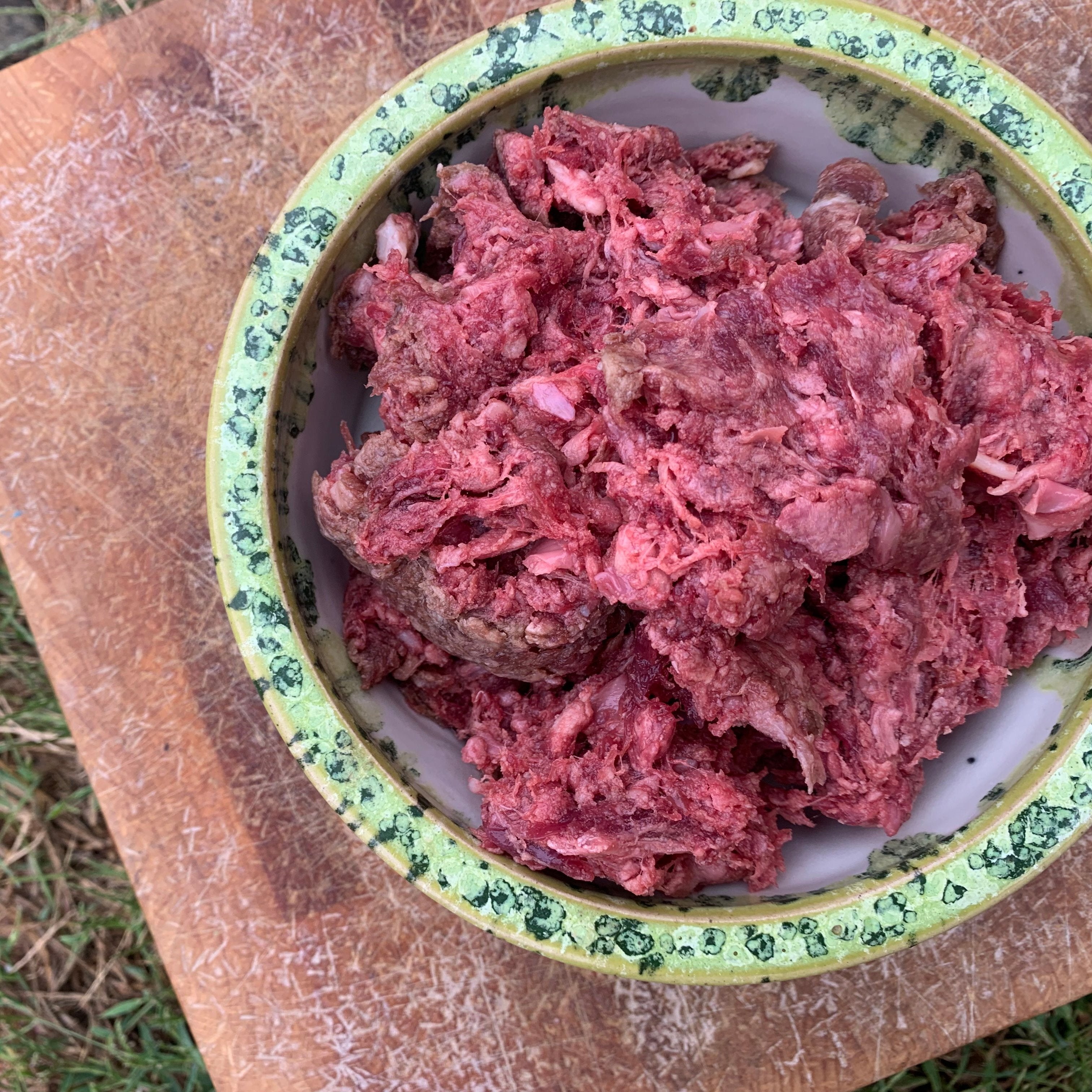 Coarse Ground Beef Supreme PMR Raw Dog Food