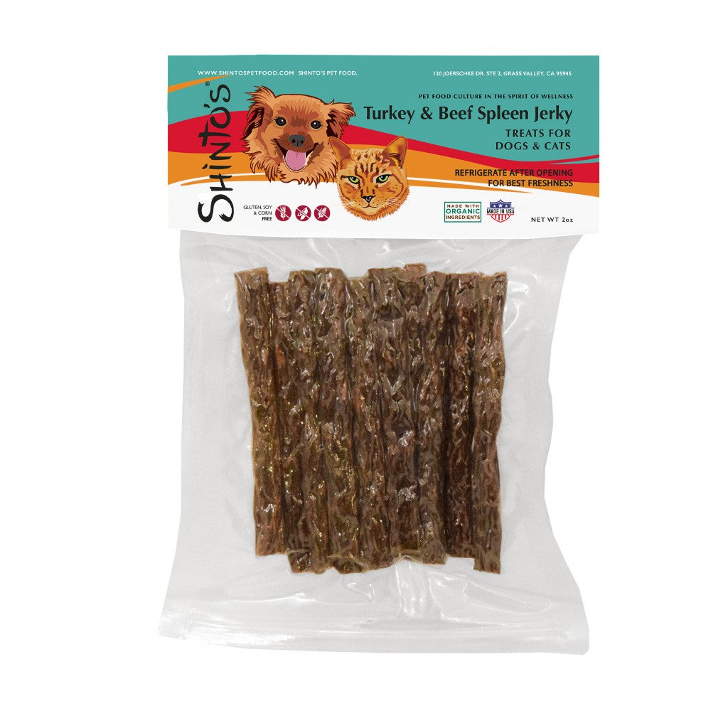 Turkey & Beef Spleen Jerky