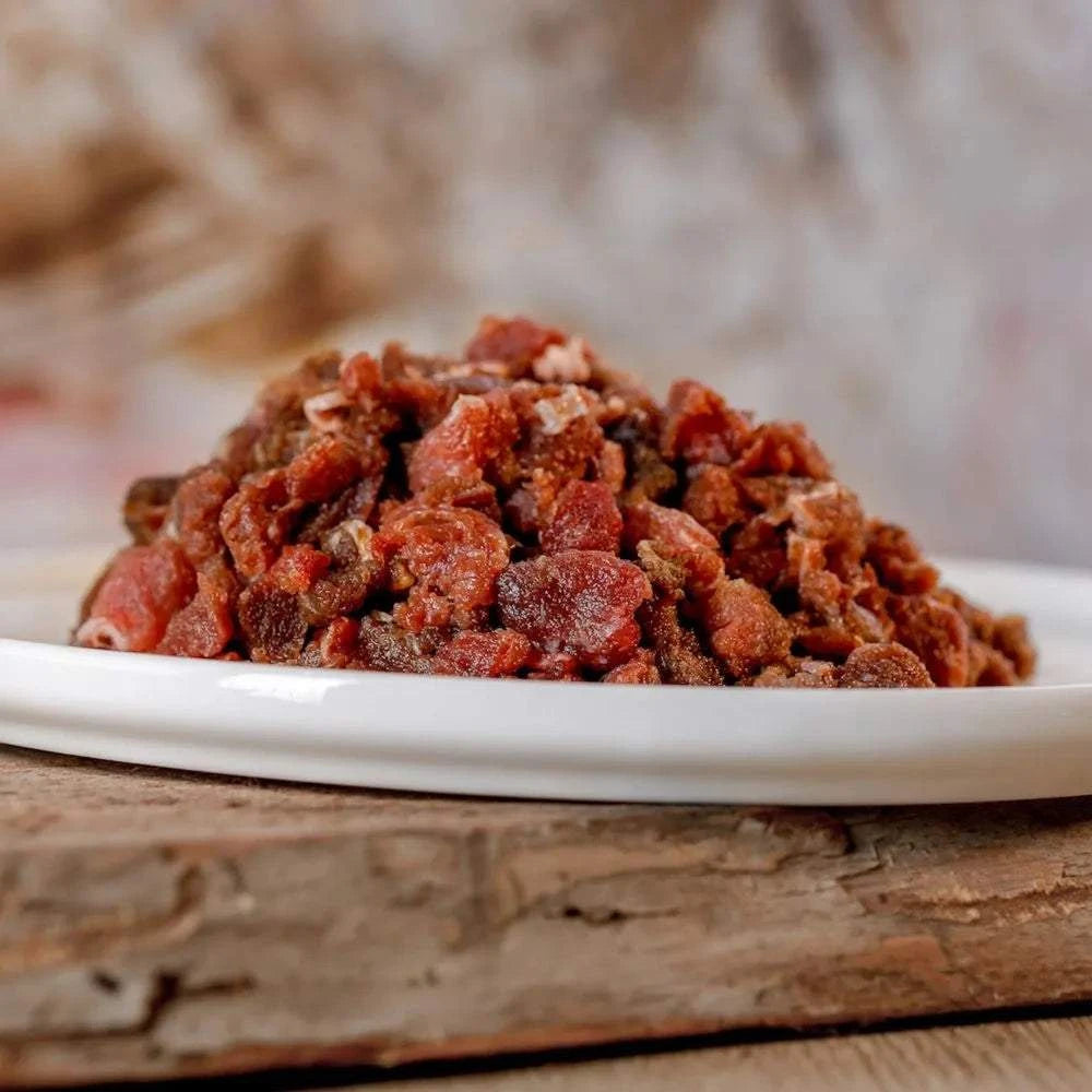 Pferdemuskelfleisch, gewolft