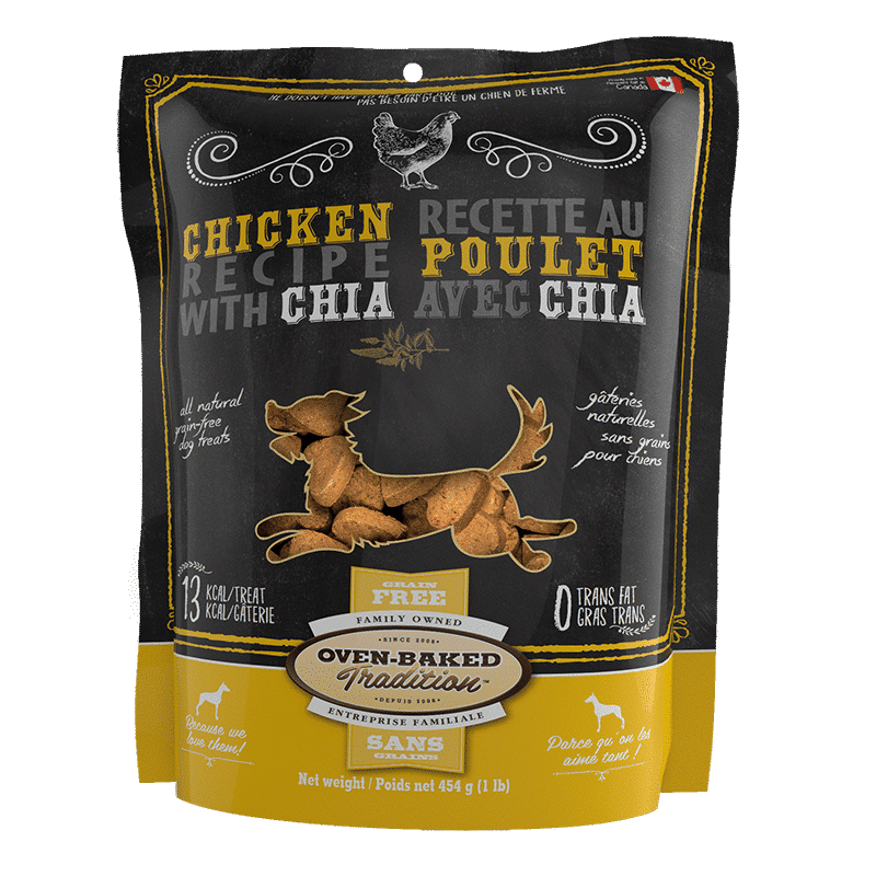 Natural grain-free treats – Chicken and chia