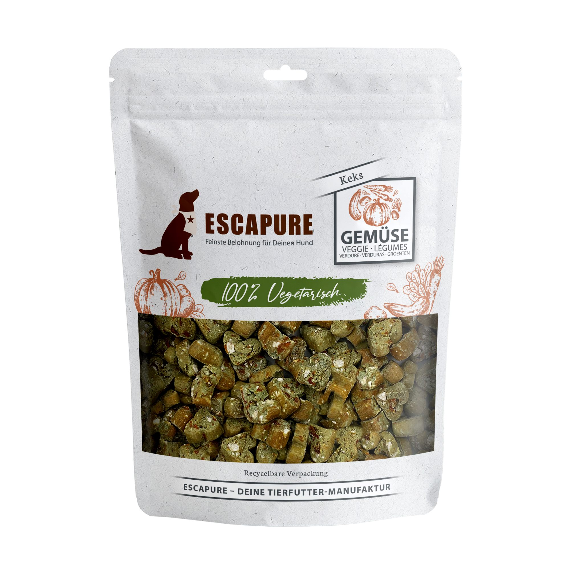 Gemüse Keks Karotte & Spinat