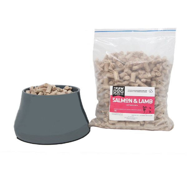 King Salmon & Lamb Raw Dog Food