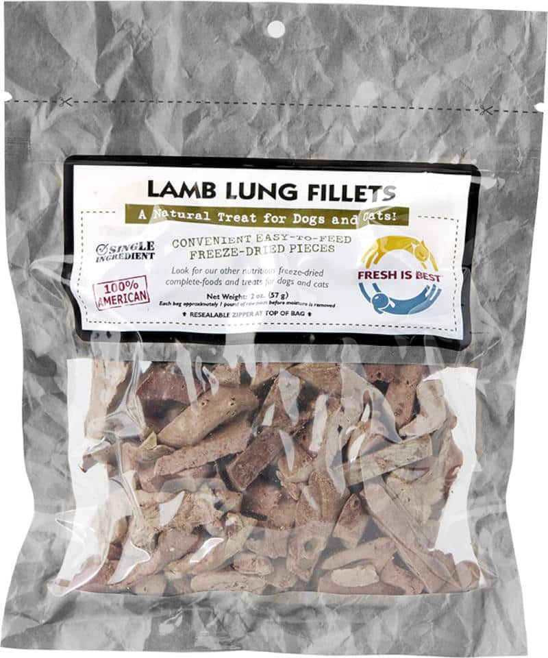 Freeze Dried Lamb Lung Fillets